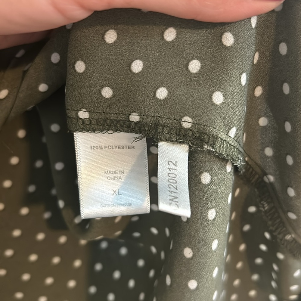 Sexy Split Back Blouse - image 5